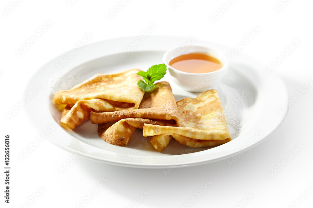Crepes with Honey Crepes with Honey