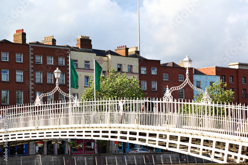 Fototapeta Halfpenny Bridge, Dublin