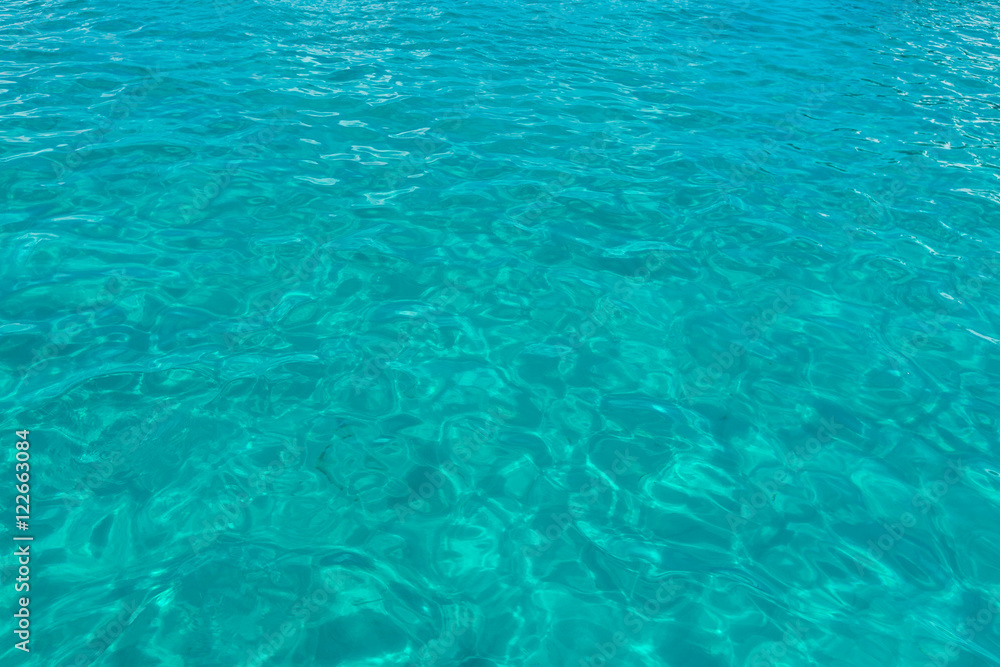 Water from Saint Martin in Caribbean Water from Saint Martin in Caribbean