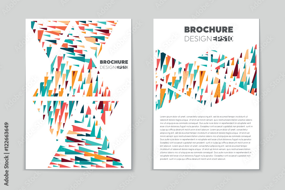 Fototapeta premium Abstract vector layout background for web and mobile app, art template design, list, page, mockup brochure theme style, banner, idea, cover, booklet, print, flyer, book, blank, card, ad, sign, sheet.