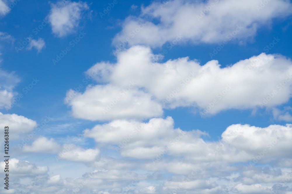 Blue sky and clouds over horizon. Heaven. Blue sky and clouds over horizon. Heaven.
