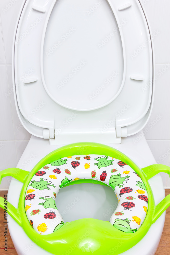 baby toilet bowl, close up Stock Photo Adobe Stock