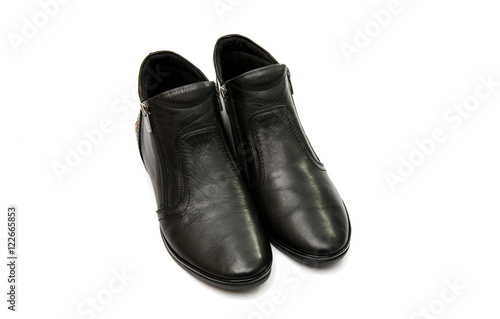 leather female shoes isolated © ksena32