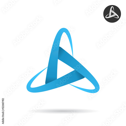 Orbits form letter delta