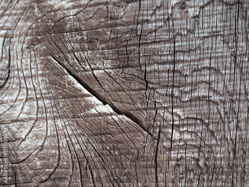 Altes verwittertes Holz - Brett mit Holzmaserung