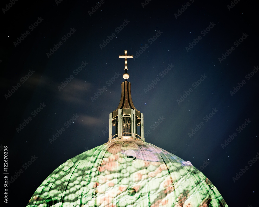 berlin dome lightshow