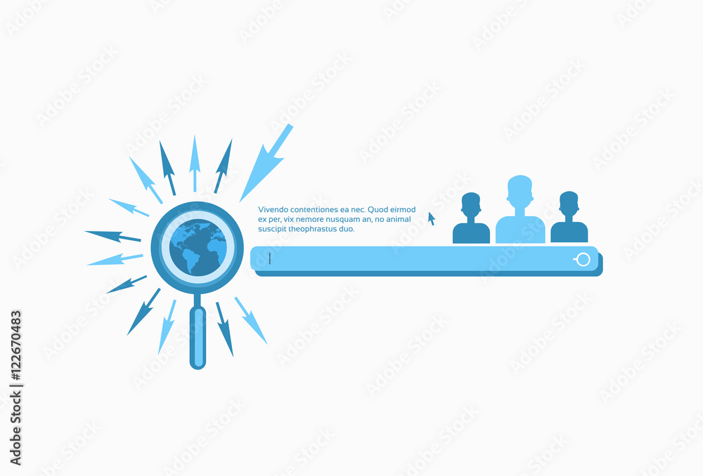 Search Bar Information Online Internet Technology Vector Illustration Search Bar Information Online Internet Technology Vector Illustration
