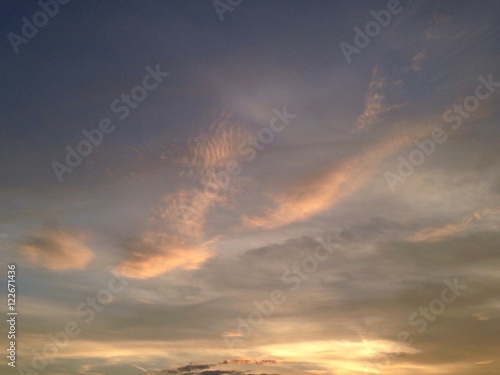 Fototapeta Naklejka Na Ścianę i Meble -  sunset sky