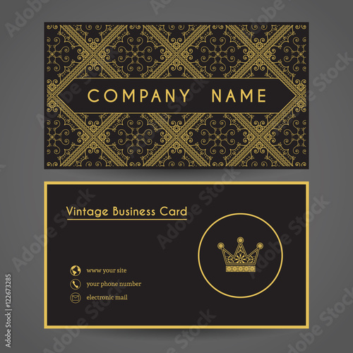 Vector Business Card Template