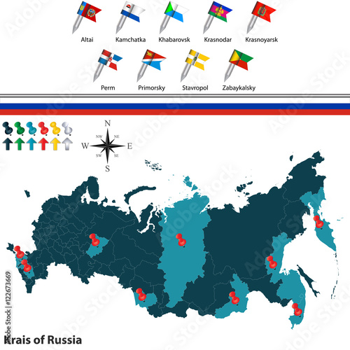 Krais of Russia