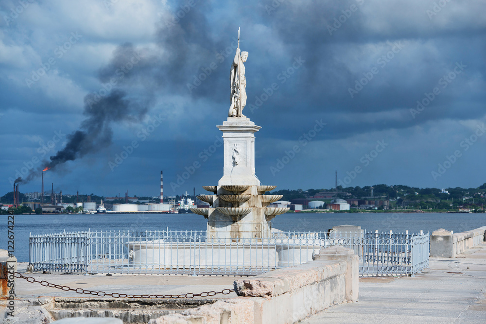 Malecón in Havanna auf Kuba