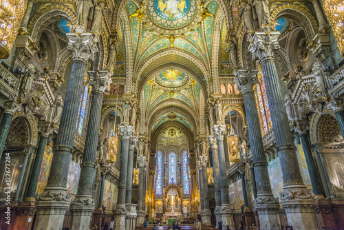 Lyon/basilique Notre Dame de Fourvière à Lyon © Photo Feats