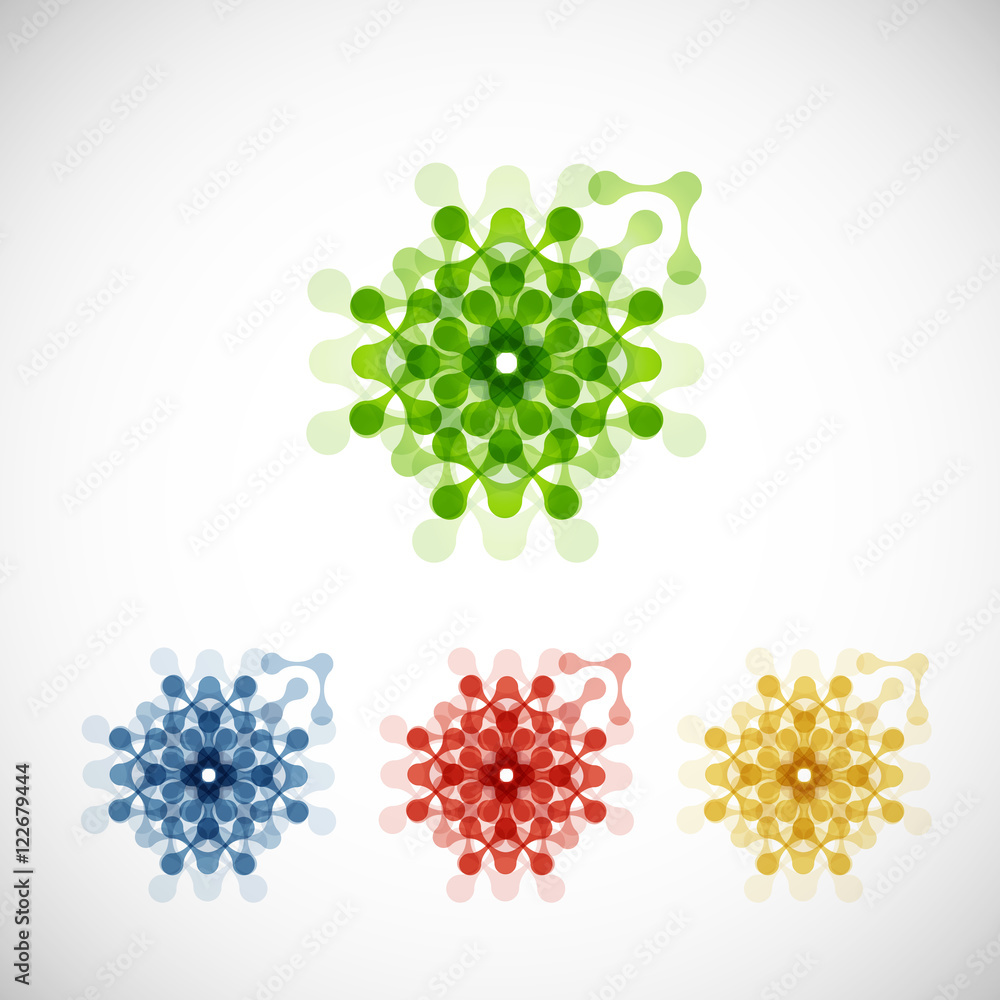 Abstract figure. Vector concept Abstract figure. Vector concept