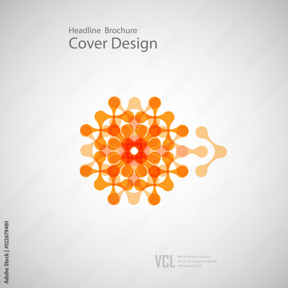 Abstract figure. Vector concept Abstract figure. Vector concept