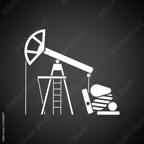 Oil pump icon