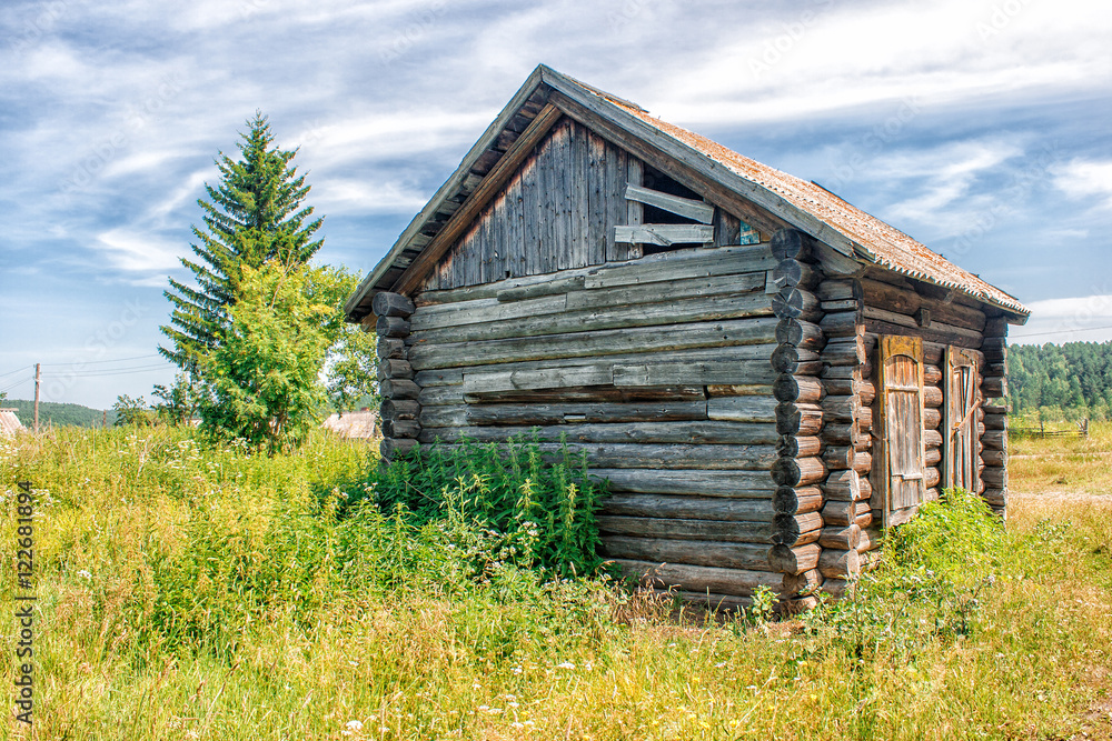 old abandoned wooden house old abandoned wooden house