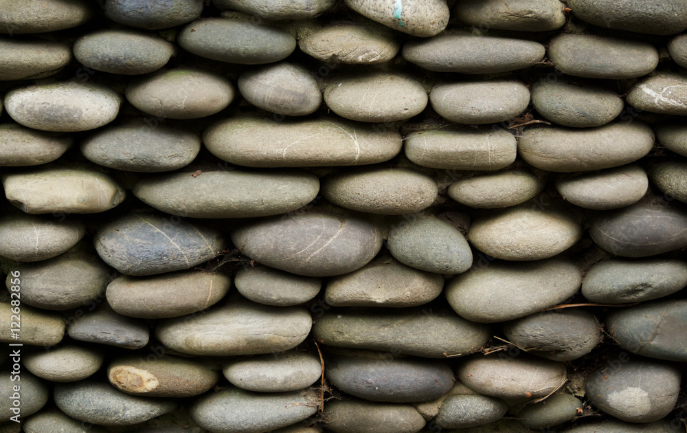 Fototapeta premium texture stone sea, stone background, pebbles
