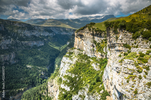 Pyrenees Mountains landscape - Anisclo Canyon in summer. Huesca, © Lukasz Janyst