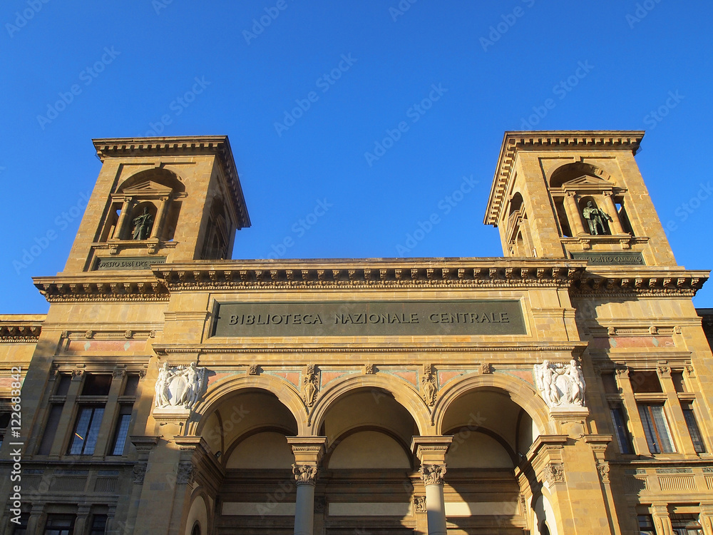 Italia,Toscana,Firenze, Biblioteca Nazionale.