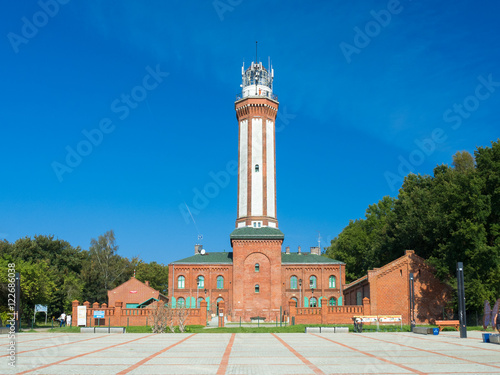 Lighthouse in Niechorze, Poland