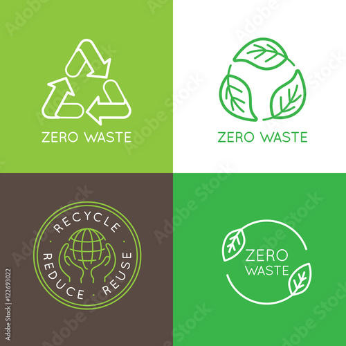 Vector logo design templates and badges