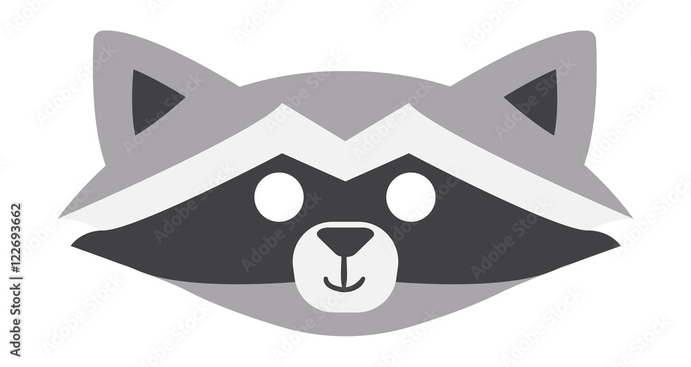 Animals carnival mask vector icon Animals carnival mask vector icon