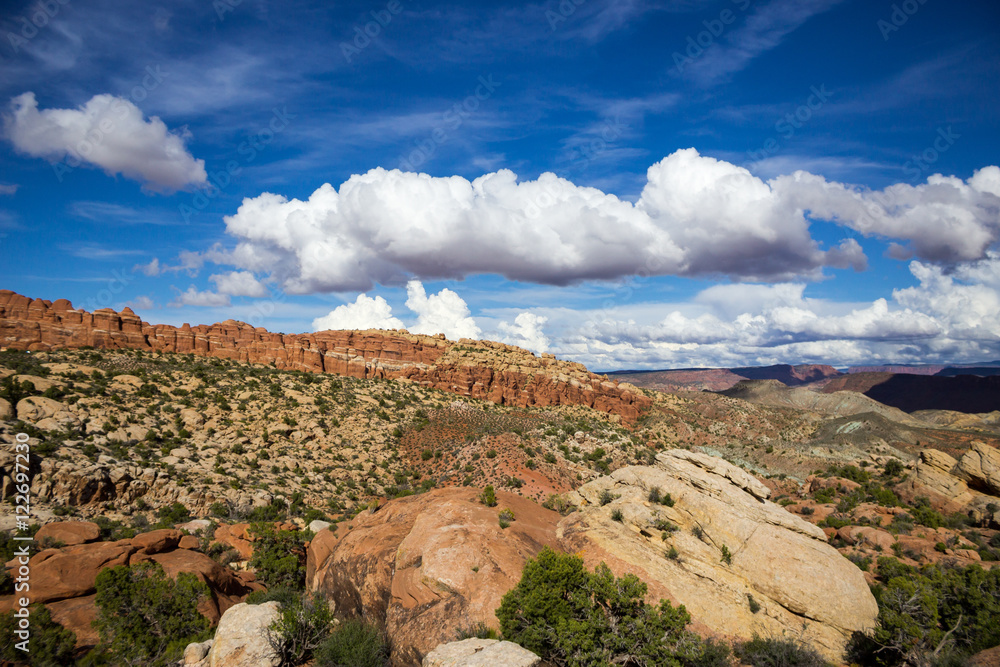 Naklejka premium Canyon view