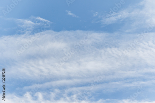 Fototapeta Naklejka Na Ścianę i Meble -  Beautiful blue sky with cloud for background