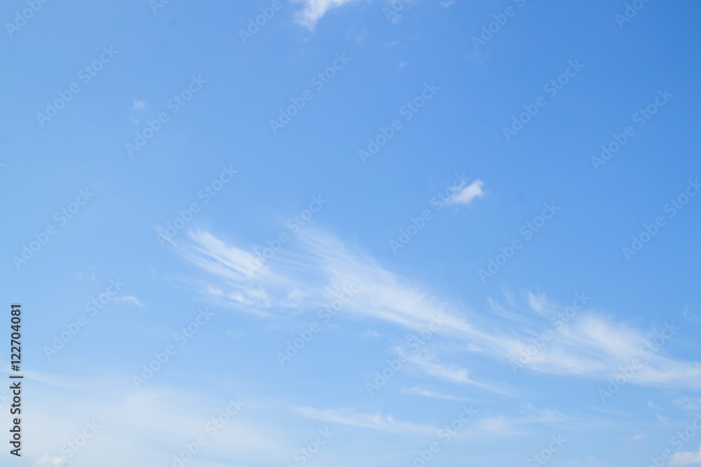 Blue sky and Cloud 