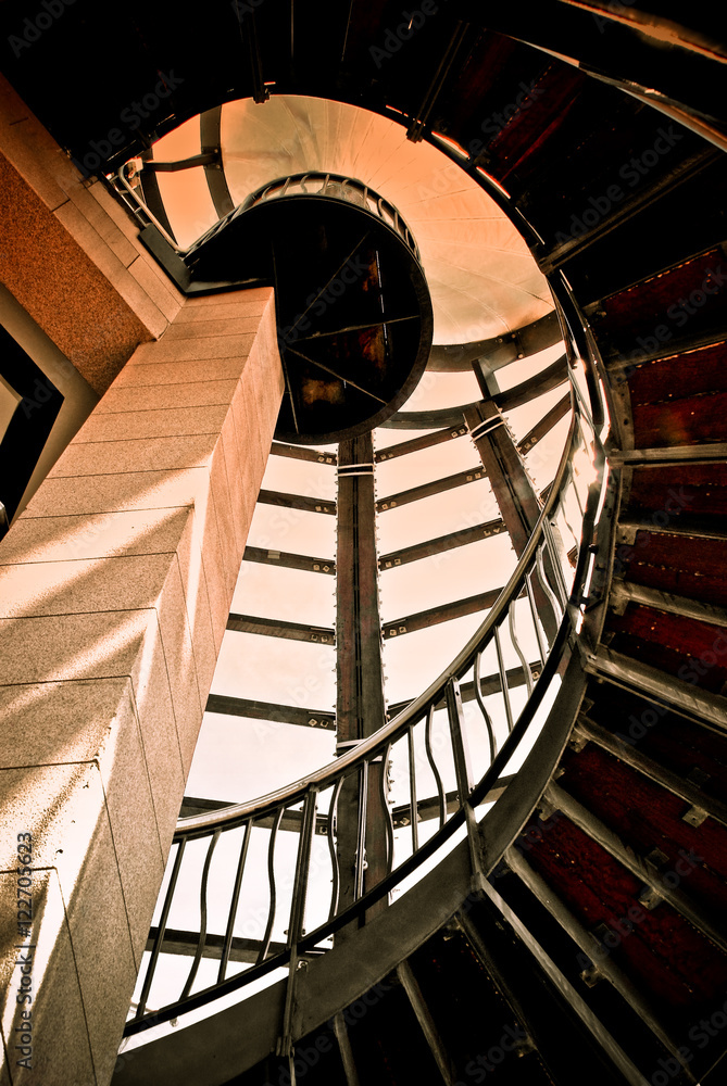 Spiral Staircase / Stairwell - Stairs to Success