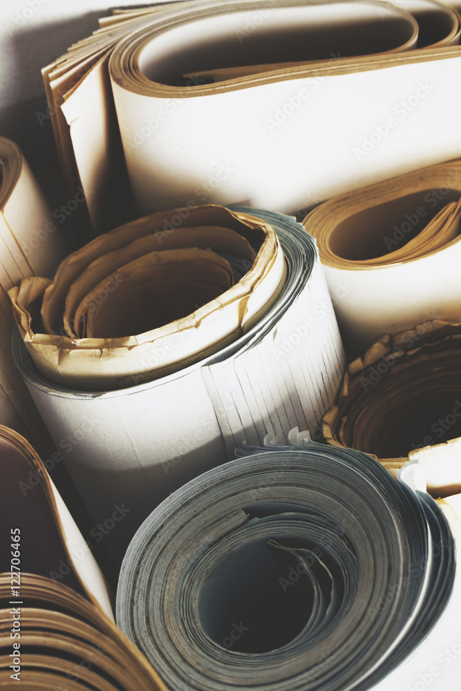 paper abstract background. over light and retro tone