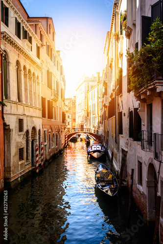 Water canal in Venice