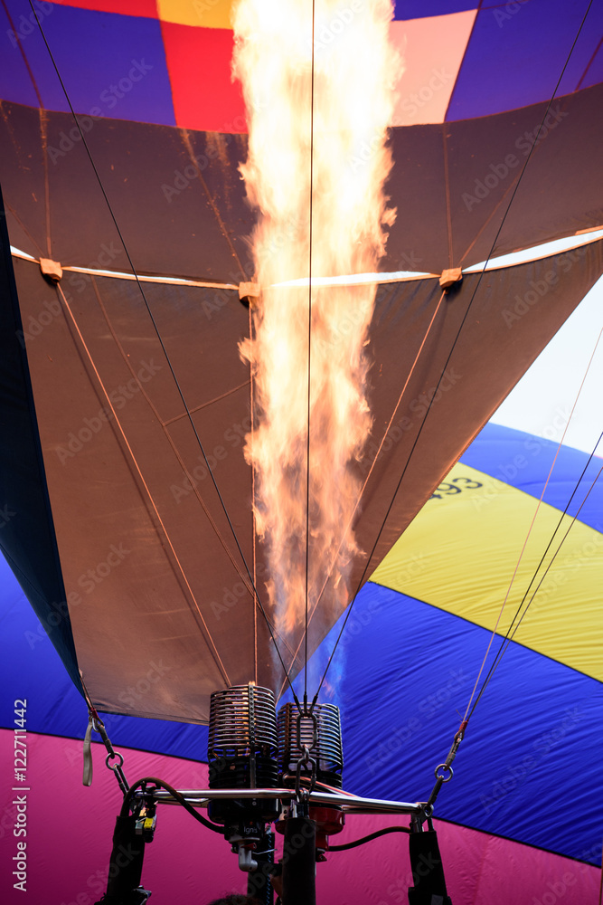 Obraz premium 琵琶湖横断熱気球大会 2015