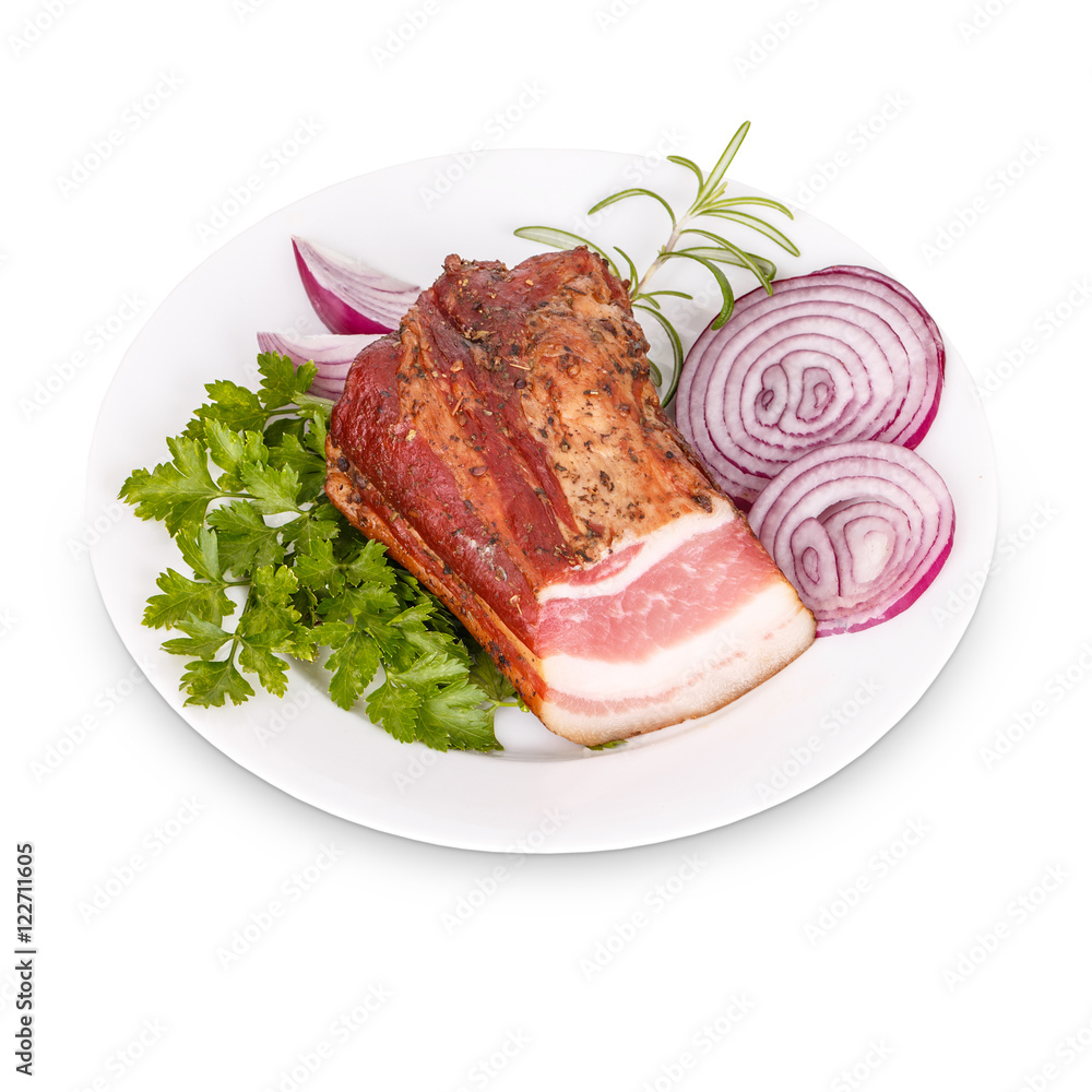 Smoked bacon Smoked bacon