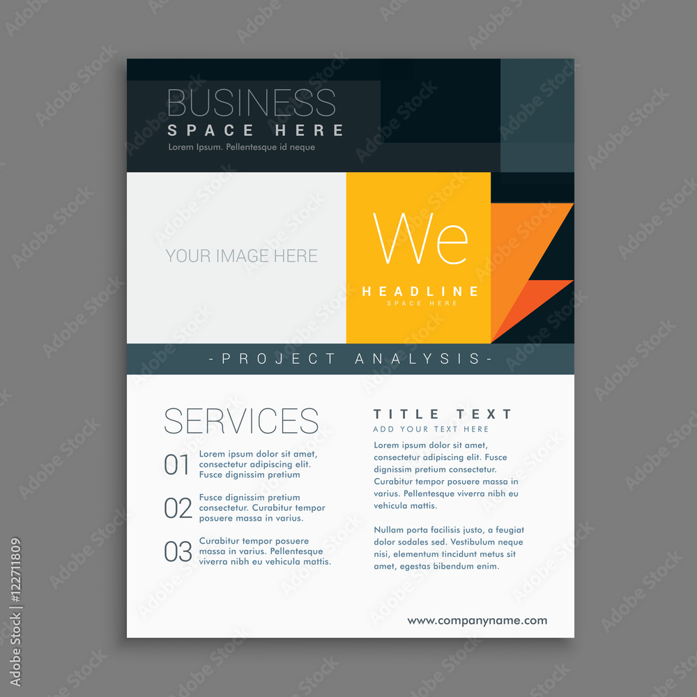 business template brochure for company business template brochure for company