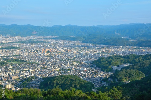 大文字山から京都市内風景 © peia
