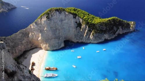 Grecia Zakynthos Baia Shipwreck photo