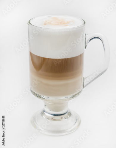 latte with chocolate