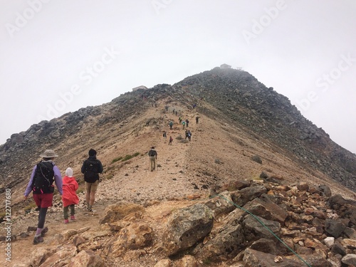 登山 乗鞍岳 剣ヶ峰