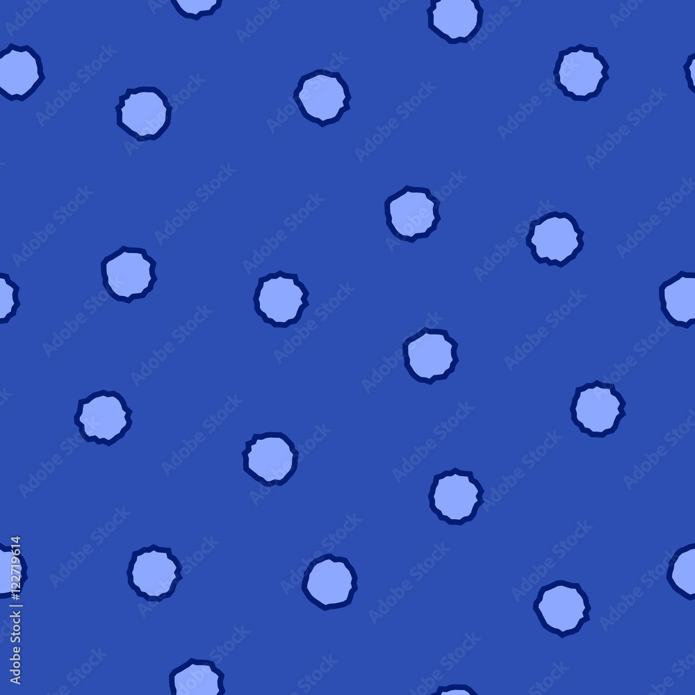 Polka dot chaotic seamless pattern 2.10