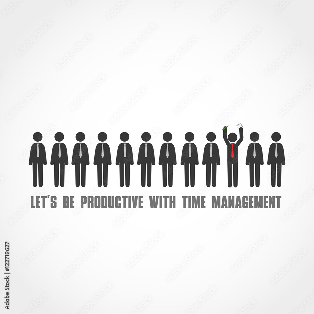 Let's be productive with time management Let's be productive with time management