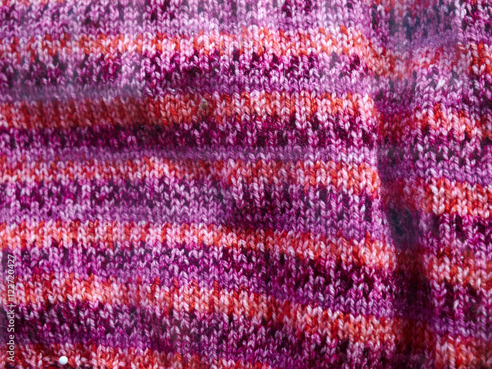 Obraz premium Natural Knitted Wool Background