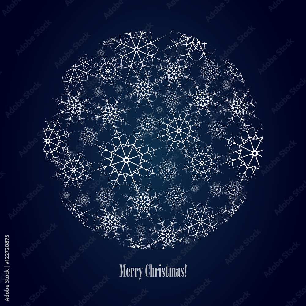 consisting of snowflakes consisting of snowflakes