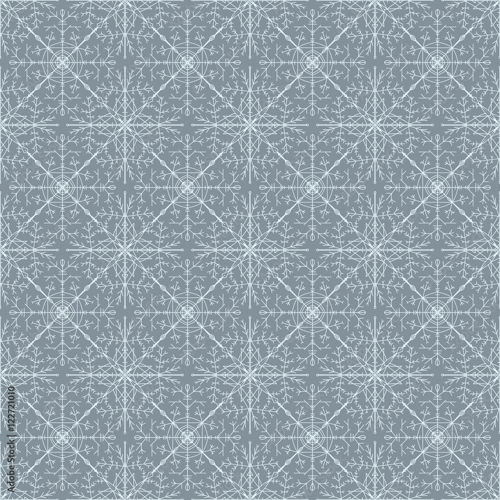 Snowflake Pattern - Snowflake vector pattern. Snowflake Pattern - Snowflake vector pattern.