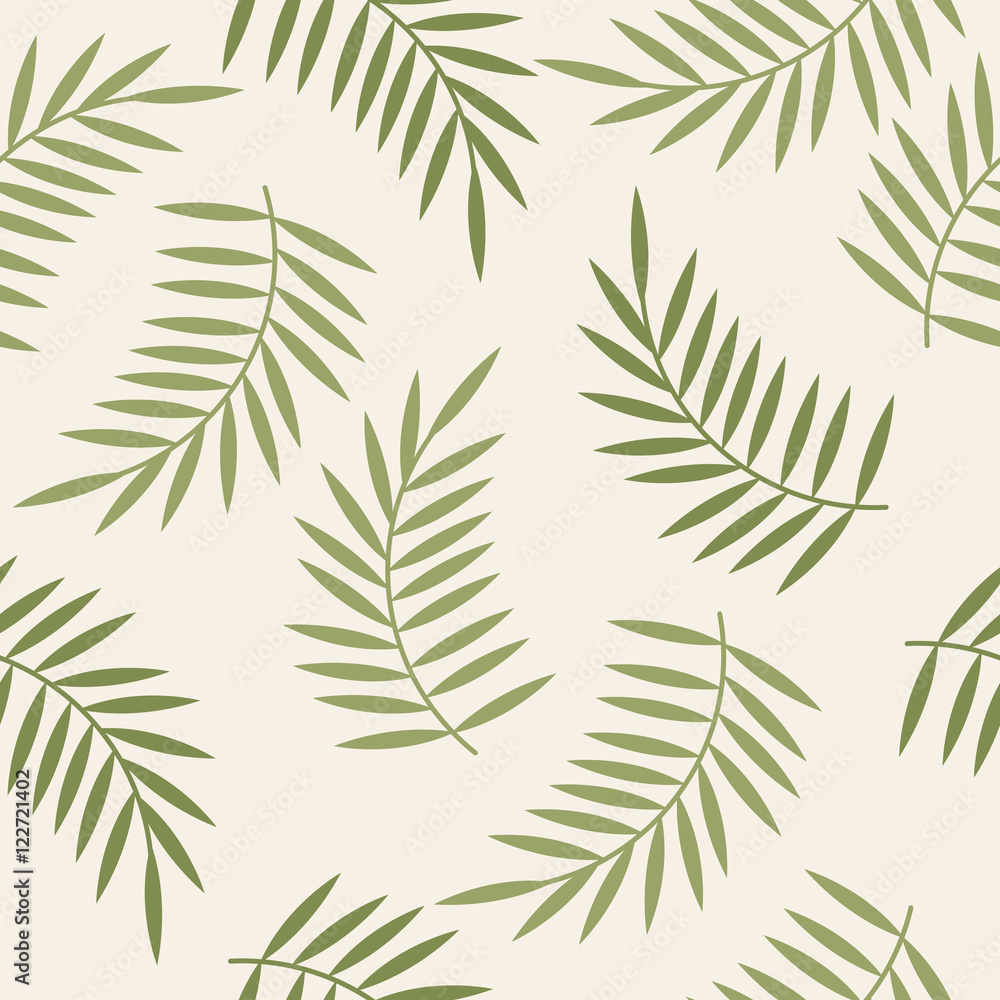 Fototapeta premium palm leaf pattern