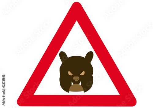 Achtung bissiger Hund