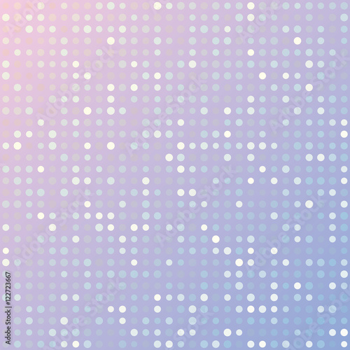Blue serenity and pink rose quartz gradient background of multiples dots.