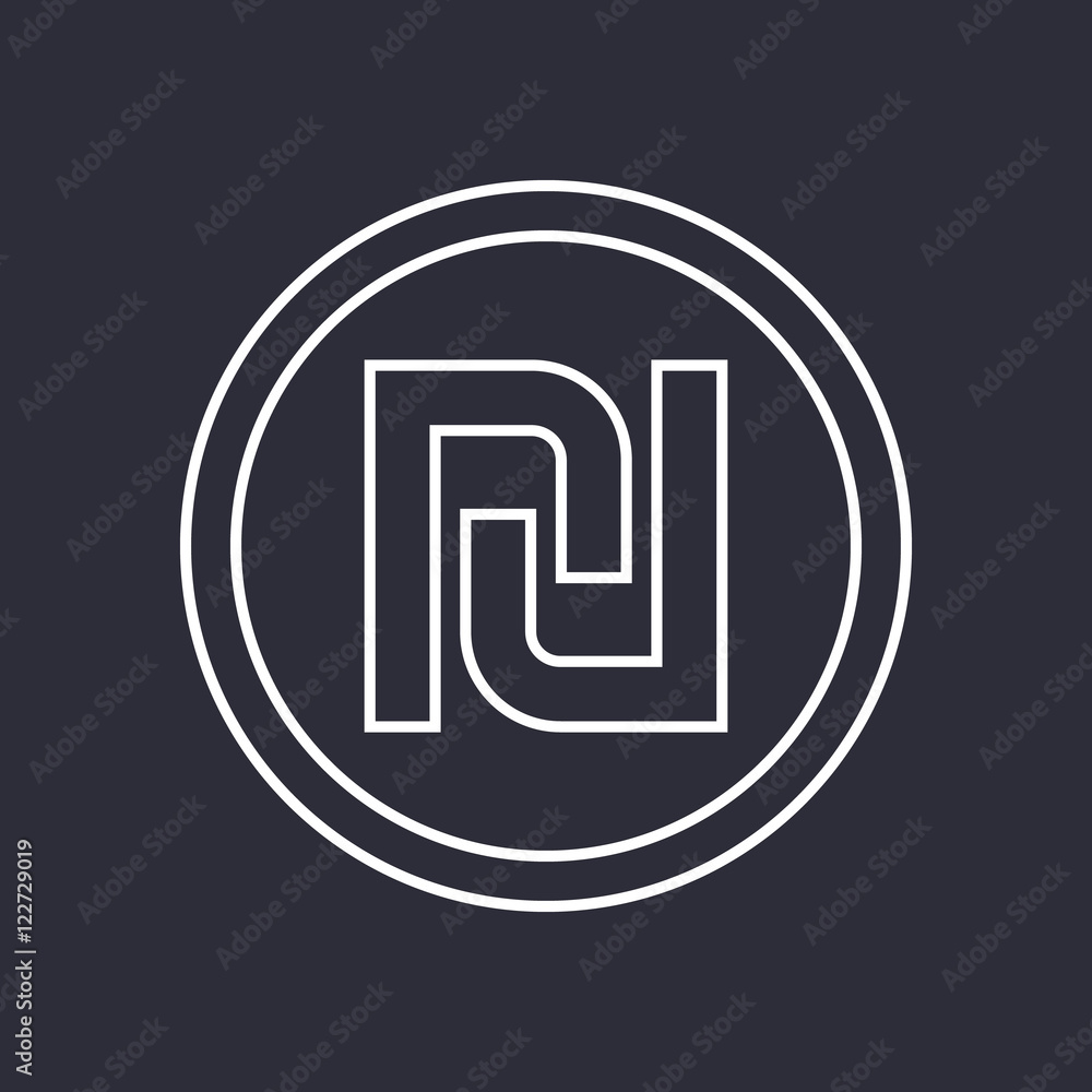 shekel, israeli money symbol, linear pictogram shekel, israeli money symbol, linear pictogram