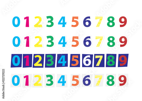 basic numbers set 