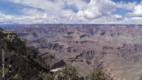 Grand Canyon National Park at Arizona, US. April 16, 2016.